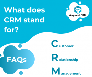 What is a CRM?