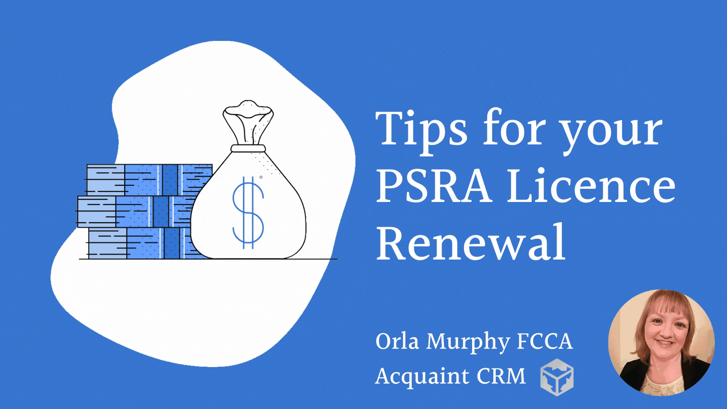 HELPFUL TIPS FOR YOUR PSRA LICENCE RENEWAL Estate & Lettings Agents